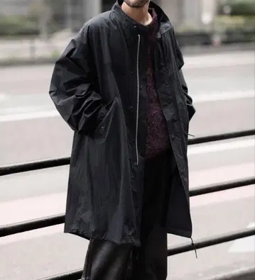 ANTHEM A MILITARY OVER COAT YOKE stein