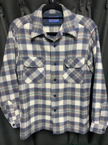 70s 컨디션 최상 좋은 배색 옴브레 pendleton