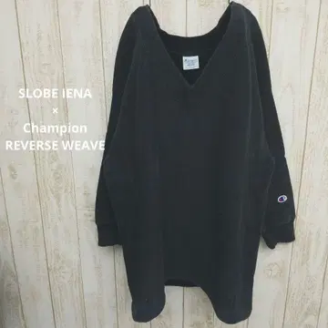 SLOBE IENA 별주 Champion 리버스 위브 V넥 풀오버