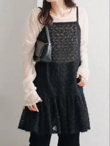 Kastane 격자 페더 튜닉