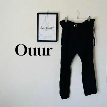 아우어 Ouur 테이퍼드 팬츠 / 울 트위드 그레이 S 사이즈