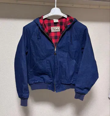 Walls 후드 부착 데님 자켓