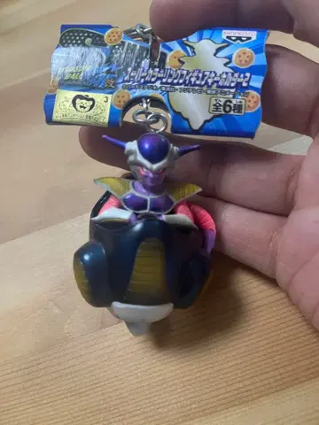 드래곤볼 슈퍼 컬러링 피규어 키링 프리저