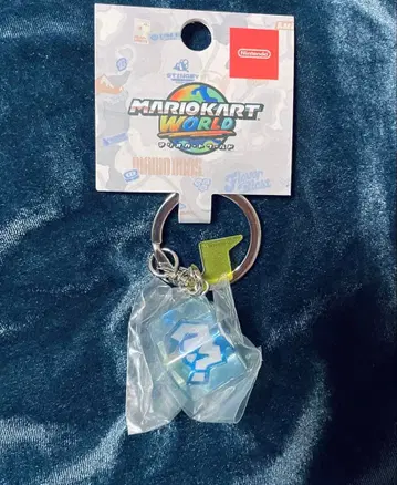 미사용 새상품 아이템 박스 키링 마리오 카트 월드 Nintendo