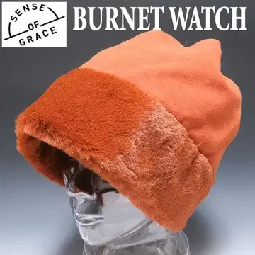 새상품 센스 오브 그레이스 바넷 퍼 와치 브라운 사이즈 조절 가능 모자