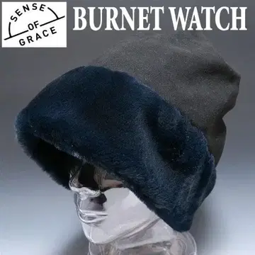 새상품 센스 오브 그레이스 바넷 퍼 와치 블랙 사이즈 조절 가능 모자