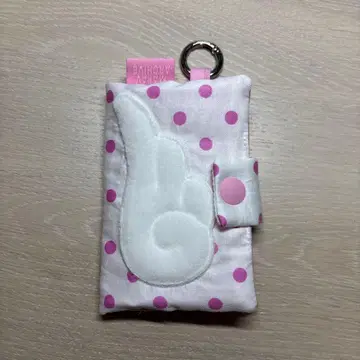 mafavarchive 트레이딩 카드 케이스 깃털 위시코어 핑크 도트