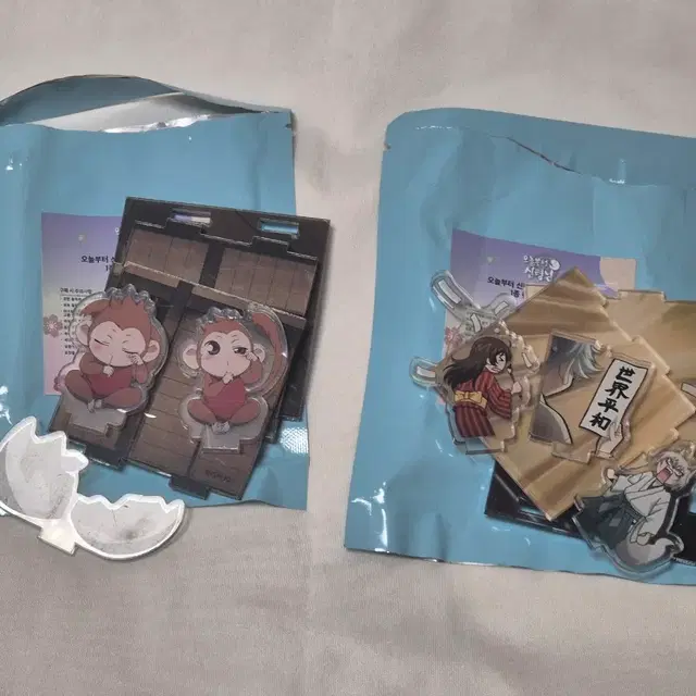 (일괄) 오늘부터 신령님 모애쿠 디오라마 아크릴스탠드