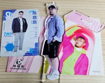 ProducePandas  DING 아크릴 스탠드 카드 세트
