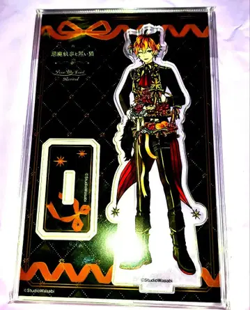 악마 집사와 검은 고양이 아크네코 난자타운 콜라보 아크릴 스탠드 테디