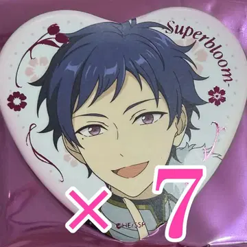 후시미 유즈루 스타포니 하트 캔뱃지 Superbloom A 앙스타