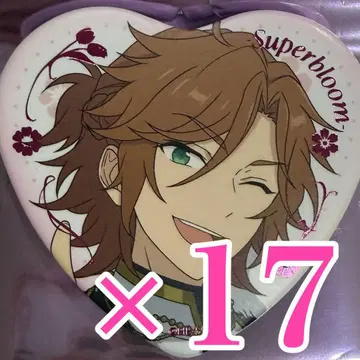 미케지마 마다라 스타포니 하트 캔뱃지 Superbloom E 앙스타