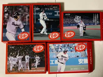 야쿠르트 스왈로스 무라카미 무네타카 선수 킷캣 빈 박스 세트