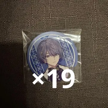 코야나기 로우 2주년 캔뱃지 Dytica 니지산지 등신