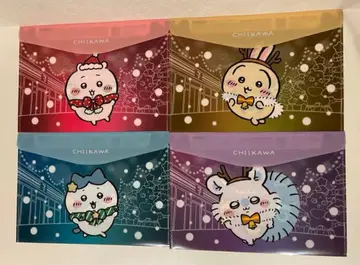 치이카와 x 세븐일레븐 오리지널 플랫 케이스 4종 세트