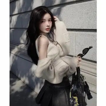 다리치 DD 케이블 니트 앙상블