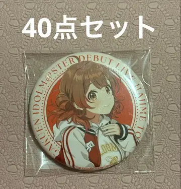 학원 아이돌 마스터 DEBUT LIVE TOUR 캔뱃지 40개