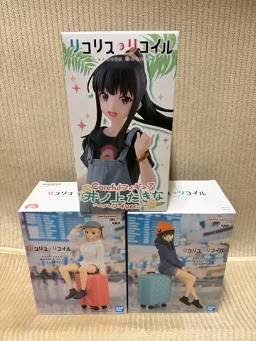 리코리스 리코일 피규어 3점