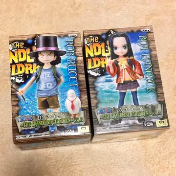 미개봉 보관품 원피스 그랜드 라인 칠드런 피규어 2체 세트