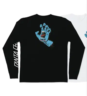 산타크루즈 긴팔 티셔츠 스크리밍 핸드 L
