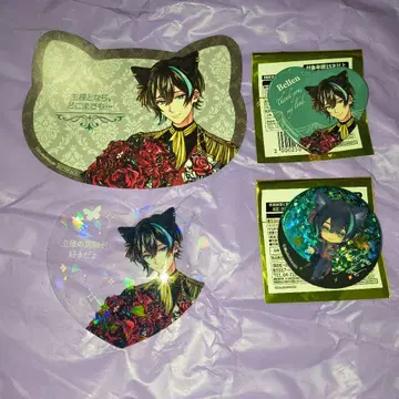 악마 집사와 검은 고양이 아쿠네코 난자타운 콜라보 베 렌 세트