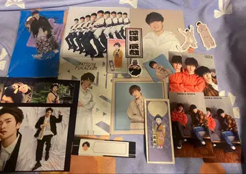 스노우맨 후카사와 타츠야 아크릴 스탠드 종이류 묶음 판매 메모지 스티커