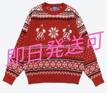 도쿄 디즈니 리조트 니트 스웨터 릴린린 크리스마스