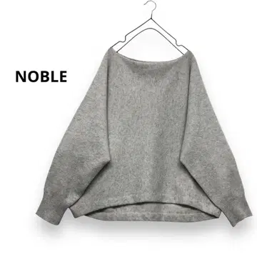 정가 16,500엔 NOBLE 파인 울 돌먼 풀오버