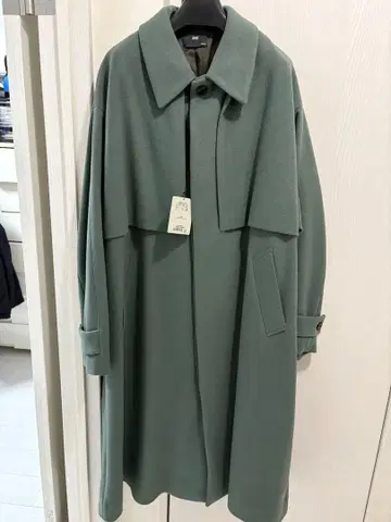 새상품 HARE 울리 테크 플러시 텐 코트