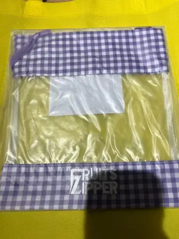 FRUITS ZIPPER 후루파 카와누이노오우치 파우치 나카가와 루나