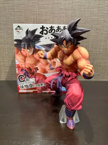 드래곤볼 제일복권 손오공 피규어 계왕권 MASTERLISE C상