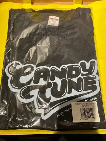 CANDY TUNE 스테디셀러 T셔츠 XL 사이즈 블랙 ver.2