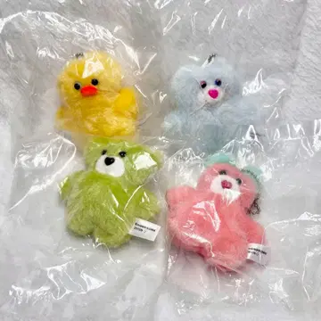 mojojojo 봉제 인형 마스코트 4종 가챠가챠