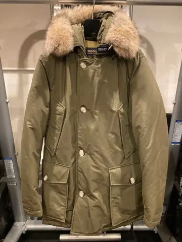[컨디션 최상] 울리치 아크틱 다운 자켓 S 카키 올리브