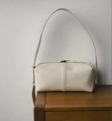 STYLEMIXER 스타일 믹서 와이드 벨트 스퀘어 백 화이트