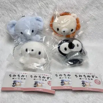 치미치미즈노 봉제 인형 4종 가챠가챠