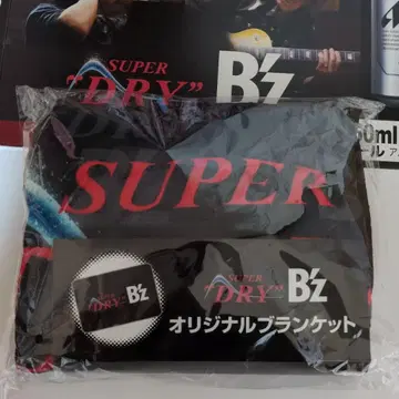 B'z 오리지널 담요 990mm x 600mm 슈퍼 드라이 경품