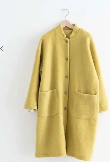 [ 새상품 완판템 ] 시프 파일 저지 코트