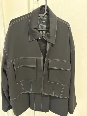 HARE 스티치 블루종&팬츠 셋업