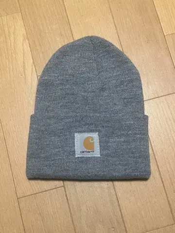 Carhartt 그레이 니트 모자
