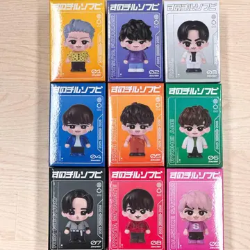 Snow Man 스노치루 소프트 비닐 9체 세트 미개봉 새상품