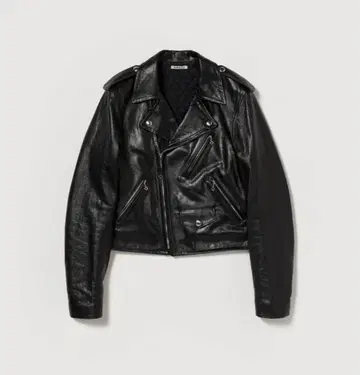 auralee lamb leather riders jacket size4