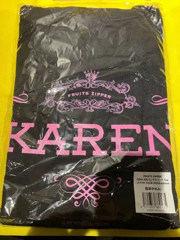 FRUITS ZIPPER 최애 아피 롱T 마츠모토 카렌 투어T