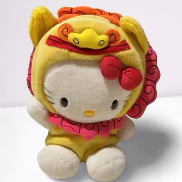 [레어] 헬로키티 시사 코스튬 봉제 인형 오키나와 한정판