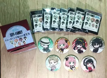 SPY x FAMILY 스파이 패밀리 트레이딩 캔뱃지 풀 컴플리트