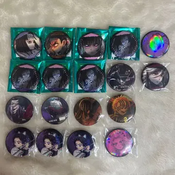 귀멸의 칼날 무한성 캔뱃지 키 비주얼 이야기가 담긴 눈빛