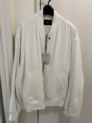 HARE 트로미 사이드 슬릿 리브 블루종 셋업 화이트