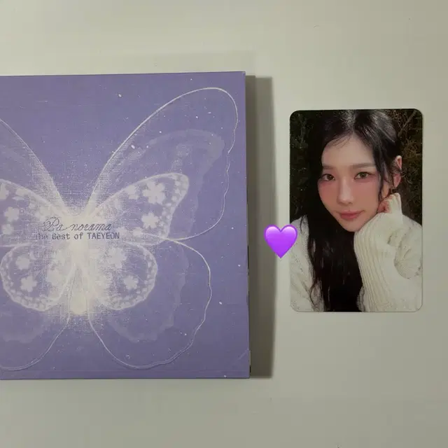 태연 파노라마 앨범 10주년 디지팩 포카 일괄 단순개봉