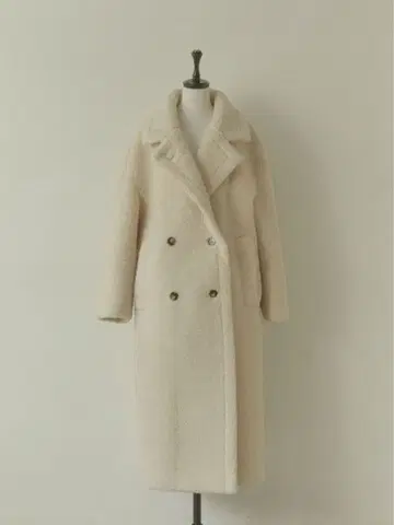 ACYM 테디 보아 롱 코트