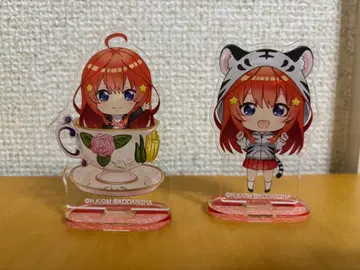 나카노 미츠키 토부 동물공원 SD 캐릭터 아크릴 스탠드